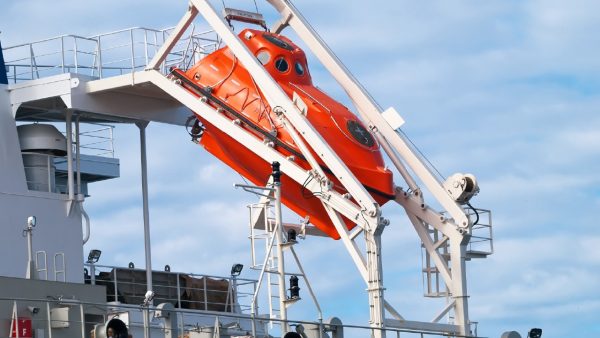 Free-fall Lifeboats Training