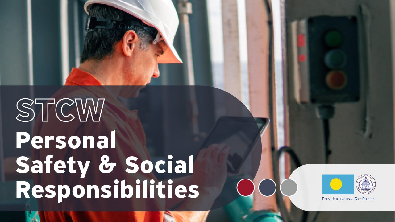 STCW Personal Safety and Social Responsibilities Palau