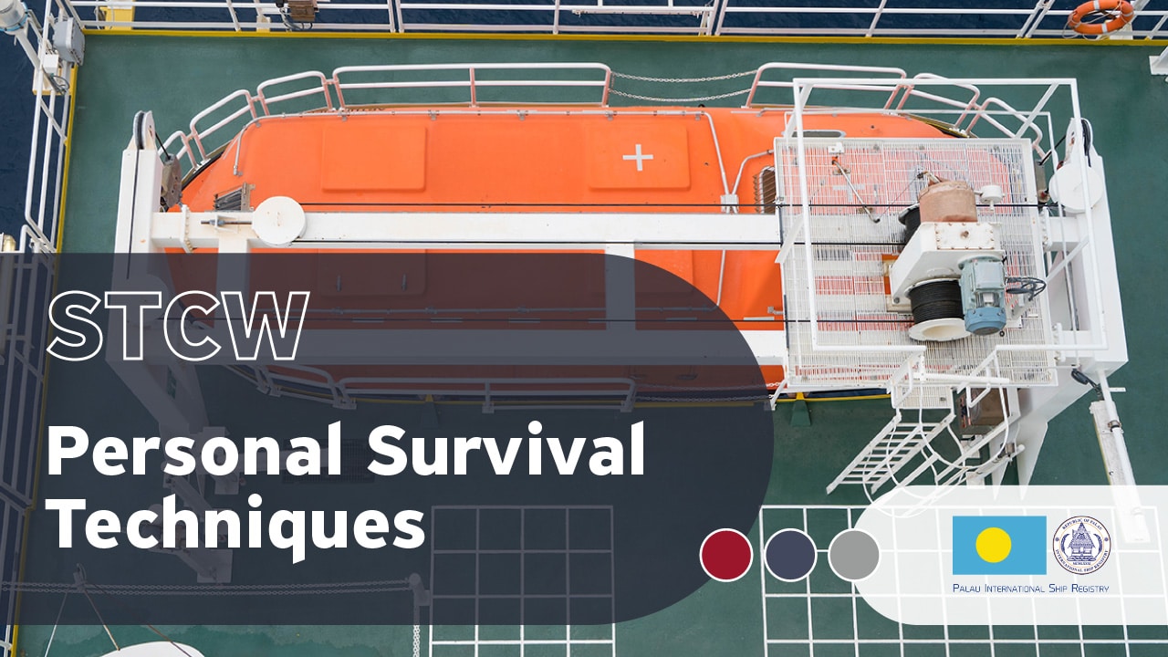 STCW Personal Survival Techniques Palau