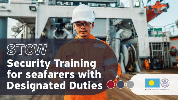STCW Security Training for seafarers with Designated Duties (Palau)